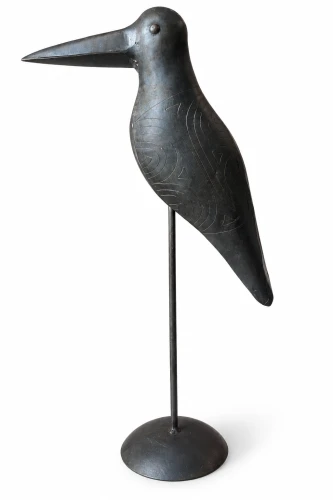 Ptak metalowy dekoracyjny 36,5cm