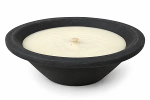 Znicz otwarty czarny jednoknotowy 24cm