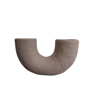 Wazon betonowy beżowy 